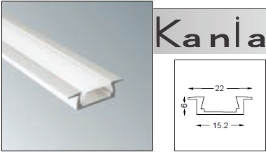 Kania LED | 07-3565-00    LED-strip 6*15/22mm,   2/ Kania