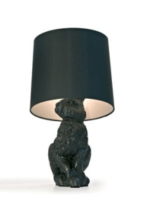 MOOOI | RABBIT LAMP black   MOOOI D28cm H50cm